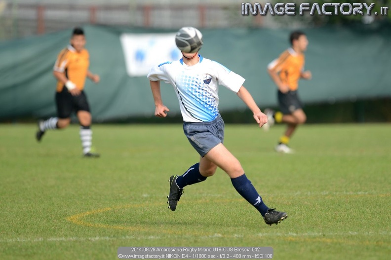 2014-09-28 Ambrosiana Rugby Milano U18-CUS Brescia 042.jpg